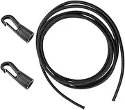 AUTSUPPL 1Set Kayak Bungee Cord Kit with Hooks Durable Elastic Shock Cord for Securely Mooring Boats Rafts and Tarpaulins for Trailers Roof Racks and Use
