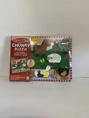 Melissa and Doug Chunky Puzzle -Farm animals