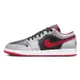 Nike 休閒鞋 男鞋 皮革 AIR JORDAN 1 LOW 紅黑銀【運動世界】553558-060