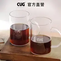 在飛比找momo購物網優惠-【CUG】耐熱玻璃杯-400ml(適用濾掛咖啡)