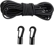 COHEALI Elastic Bungee Cord Kit Shock Cord Anchor Hooks for Tent Kayak Camping