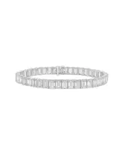 Diana M. 14K 26.20 ct. tw. Lab-Grown Diamond Tennis Bracelet NoSize NoColor