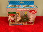 Sylvanian families calico Flair FATHER CHRISTMAS TREE SET NRFB COLLECTORS ❤️
