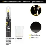 Touch Up Paint For Renault All Models 205313 Noir With Polish Paste