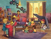 SunsOut Music Room 300 Piece Jigsaw Puzzle By Shannon Bergin