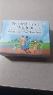 PRACTICAL TAROT WISDOM CARDS RADIANT RIDER WAITE DECK