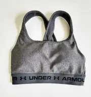 Under Armour Womens HeatGear Crossback Medium Impact Sports Bra Sz XS - NWT