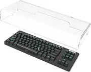 Geekria Tenkeyless TKL Keyboard Dust Cover, Clear Acrylic Keypads Cover for 80% Compact 87 Key Mechanical Gaming Wireless Keyboard, Compatible with Logitech G PRO TKL/G PRO X TKL, G915 TKL.