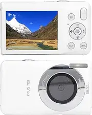 Digital Camera for Photography, 8K HD 68MP 16X Zoom Vlogging Camera with 2.7 Inch Screen, Timer Shoot Beauty Filter Compact Point and Shoot Digital Cameras (White)