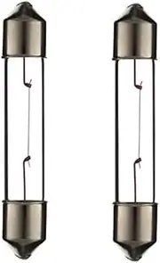 2 x SV5.5 3 W 6 x 31 12 V light bulb car motorcycle moped scooter tractor truck van