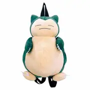 Kids Gift Poke-mon Kabigon Backpack Snorlax Stuffed Plush Doll Bag Schoolbag high quality