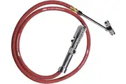 Milton (553) Heavy-Duty Truck Tire Inflator Gauge with 5 ft. Air Hose
