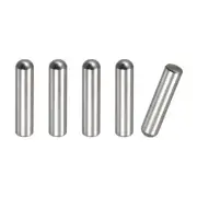 8x25mm Dowel Pins, 5pcs Round Head Flat Chamfered End Dowel Pin