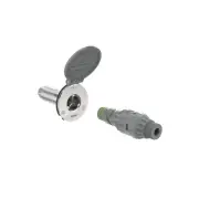 House Hydrant V1+ Frost Free Wall Hydrant Outdoor Faucet with Quick-Connect a...