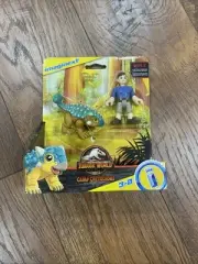Imaginext Jurassic World Camp Cretaceous Ankylosaurus Dinosaur Bumpy & Ben