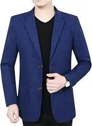 [Generic] Men's Spring Plaid Formal Wear Suits Business Casual Blazers Male Slim Suits Jackets