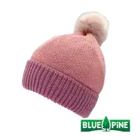 在飛比找momo購物網優惠-【青松戶外】雙色毛球毛帽-粉紅 B62007-81(毛線帽/
