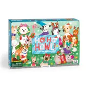 Mudpuppy Kids Mini Jigsaw Puzzles Advent Calendar 10x15cm Ho Ho Howl 3y+