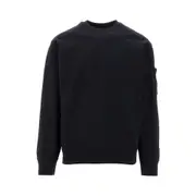 [CP COMPANY] CP COMPANY Crewneck sweatshirt with lens detail Man XL XL Blue