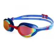 Vorgee Stealth Mkll Competition Swimming Goggles, Mirrored - Blue, Racing Goggle