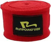 Professional Boxing Elastic Bandage Strength Boxing Wraps Hand Wraps Red A Pair