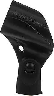 Kisangel Microphone Clip Holder Design Stable Clamp for Wired Wireless Mics Lightweight and Portable Mic Clip Smooth Surface Easy to Maintain and Use