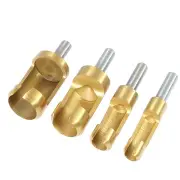 2Set Titanium Plug Cutter Set 6-16Mm Hole Saw Cutter Wood Drills For Woodworking