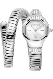 Just Cavalli Lady Snake Brillante Snake JC1L326M0015 - Stainless Steel Female Quartz 2 hands Grey