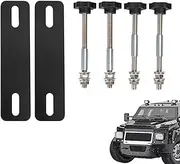 Rotation Knuckle - Mounting Pins Lockable Design Traction Boards with Hole Spacing | Lockable Theftproof Safety Mounting Pins Set | Traction Boards Mounting System for Recovery Tracks
