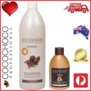 ❤❤ COCOCHOCO Pro ORIGINAL 1000ml + GOLD 250ml Brazilian Keratin Salon Treatment