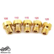 Large Round Carb Main Jets For Mikuni Carburetor #105 110 115 120 125 Dirt Bike