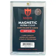 25ct Max Pro UV Ultra Clear Magnetic Card Holder 35pt for Sleeved Cards