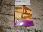 Carolon Health Support Compression Stockings Black Thigh Sz A 15-20 Mmhg