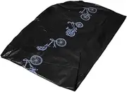 Toyvian Outdoor Motorcycle Cover UV Resistant Storage Bag for Electric Bikes Motor Scooters Adult Tricycles Fit Portable