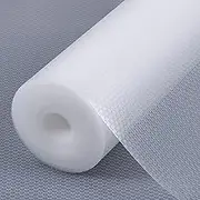 60cmx500cm Drawer Liner, Non-Slip Shelf Liner for Kitchen Cabinets, Clear Cupboard Liner - Non Adhesive Waterproof Mat for Drawers, Pantry, Fridge, Kitchen, Refrigerator, Easy Clean & Eco-Friendly