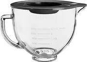 [KitchenAid] 5KSM5GB Stand Mixer Optional Accessory, Refreshed Glass, Trasparent, 4.8 liters