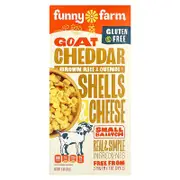 Funny Farm, Goat Cheddar Brown Rice & Quinoa Shells & Cheese, 6 oz (170 g)