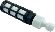 Sediment Filter 4.7x1.2 PP Cotton Sediment Filter with 1/4 Inch Quick Connector Portable Replacement Water Hose Filter for Garden Sprayer, Outdoor Misting System