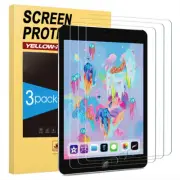 3PACK Ultra HD Clear Screen Protector Fits iPad Pro 12.9"/iPad 4, PET Film Cover