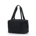 Tosca Lightweight Foldable & Expandable Flight Cabin Travel Tote Bag Black