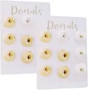2Pack Donut Wall Donut Display Board Donut Stand Wood Decorate for Party,Wedding,Birthday Party，Children's Birthday Party