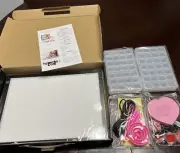 Black A4 LED Light Pad for Diamond Painting Kits USB Powered Light Board NEW