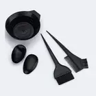 Hair Dye Color Brush and Bowl Set, Hair Coloring Kit - Mixing Bowl, Tint Applica