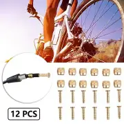 12PCS Bike Disc Brake Hose Connection Kit Compatible with For BH59/BH90