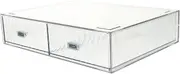 GETAJGHSD Desktop Storage Box Pp Plastic Desk Organizer Office Organization and Storage