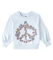 [Molo] Molo Marilee glitter cotton jersey top Y 5 multicoloured