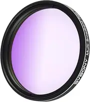 SVBONY SV260 Multi-bandpass Star Field Filter, 2'' Broadband Telescope Filter, 90% Light Transmittance, Cut-Off Depth OD4, Telescope Accessory for Emission Reflection Nebula Galaxy Suburb Photography