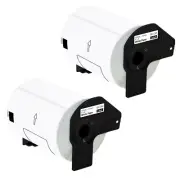 2 Rolls Address White Paper Labels For Brother DK 1241 QL-1100 1050n 1060n 4"x6"