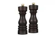 Cole & Mason London 18cm Beech Wood Salt & Pepper Mill Spice Grinder Set Brown