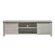 Maze TV Stand Entertainment Unit Lowline 120cm - White Oak